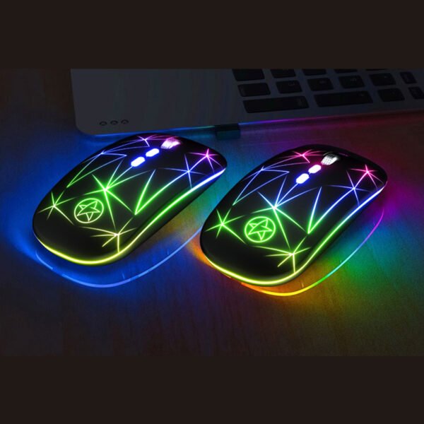 A20 Rechargeable Colorful Gaming Wireless Mouse