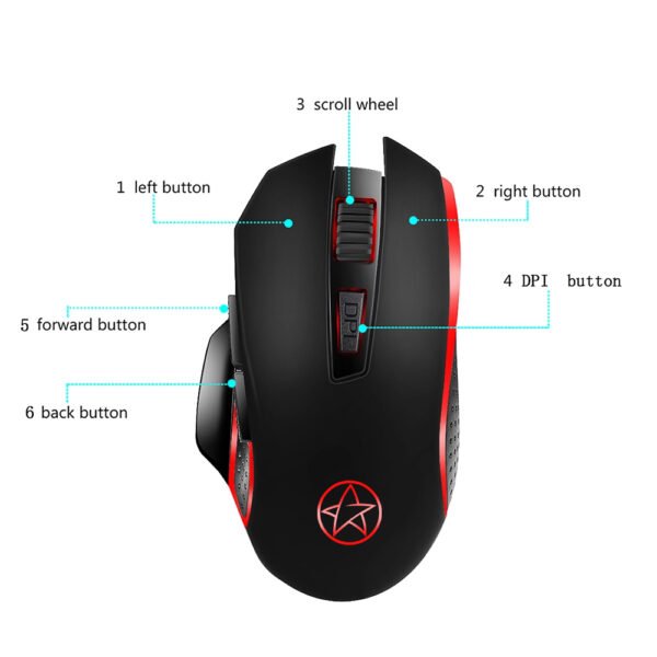 G821 Wireless Gaming Mouse