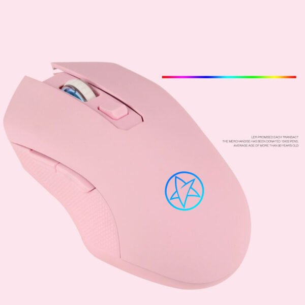 HM9 Silent LED Wireless Mouse