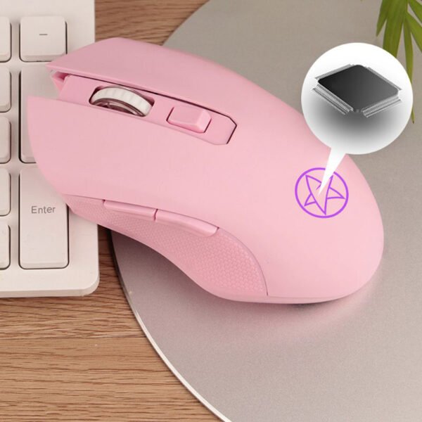 HM9 Silent LED Wireless Mouse