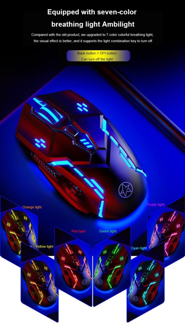 G5 Backlit Wired Gaming Mouse