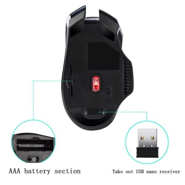 G821 Wireless Rechargeable Mouse