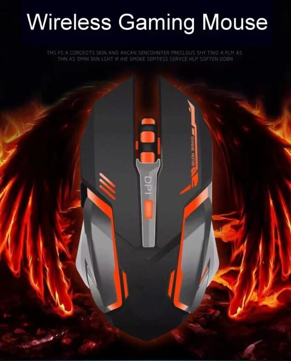 T1 Wireless Gaming Backlit Mouse