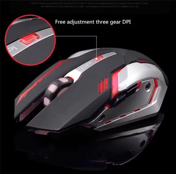 T1 Wireless Gaming Backlit Mouse