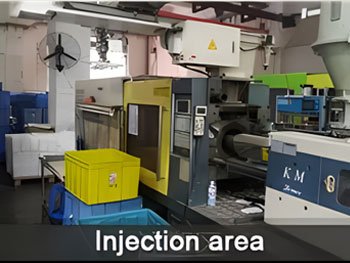 Injection area