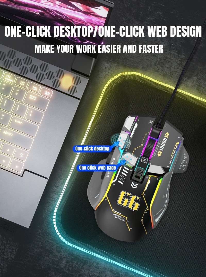 wired gaming mouse factory